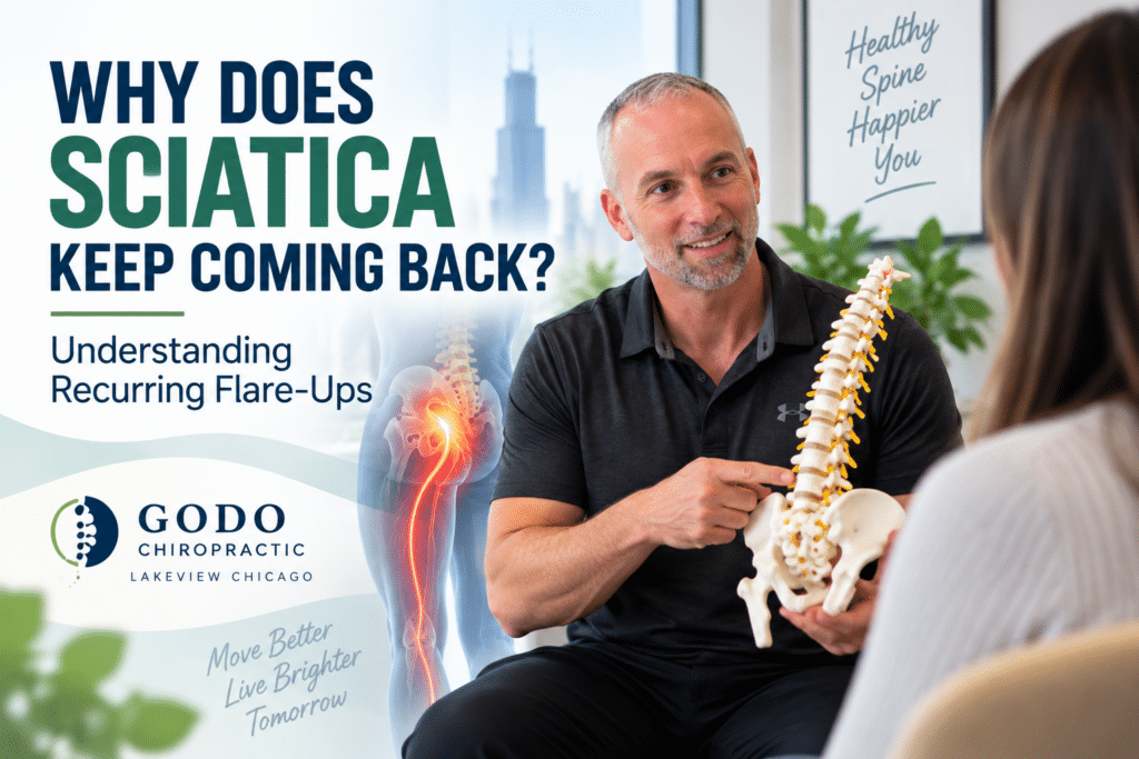 Why sciatica keeps coming back and causes of recurring sciatica flare-ups